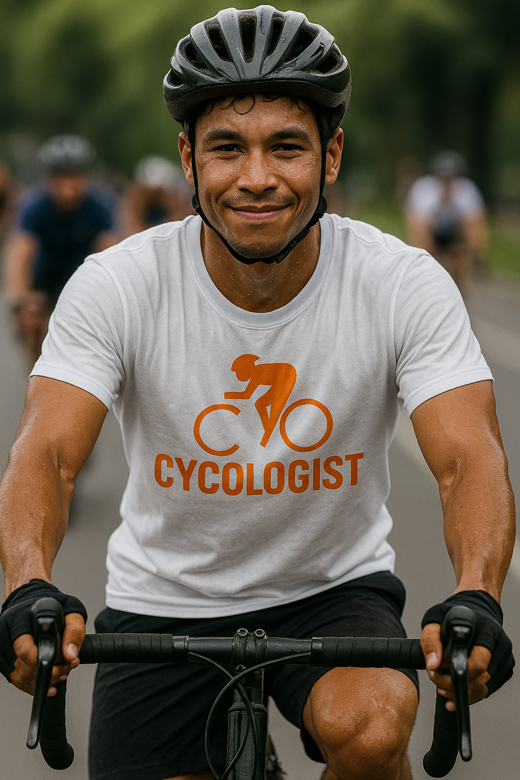 Cycologist • Men’s Active Cycling T-Shirt by Fitspo Threads