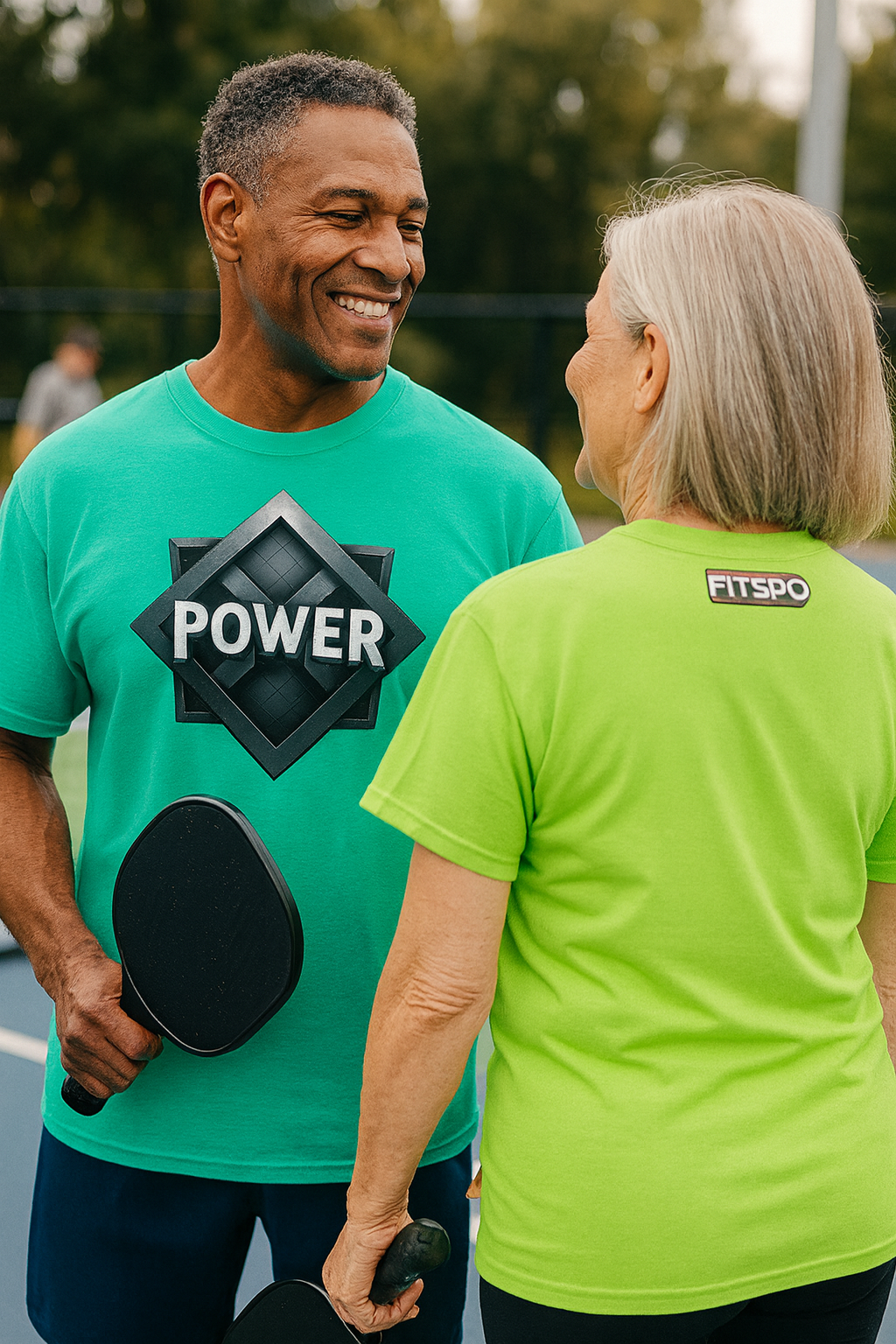 Power•| Unisex Wicking Performance T-Shirt by Fitspo Threads